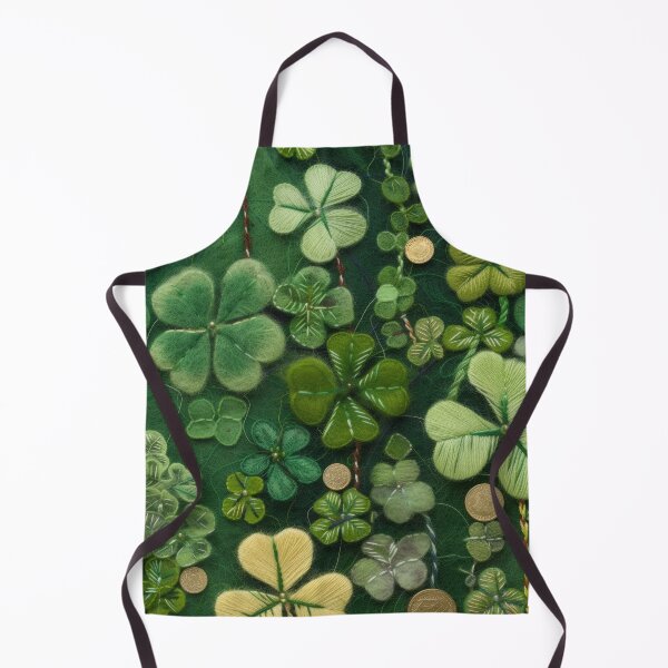 Item preview, Green Clovers and Golden Coins: Needle Felting Art designed and sold by Piotrek0001.