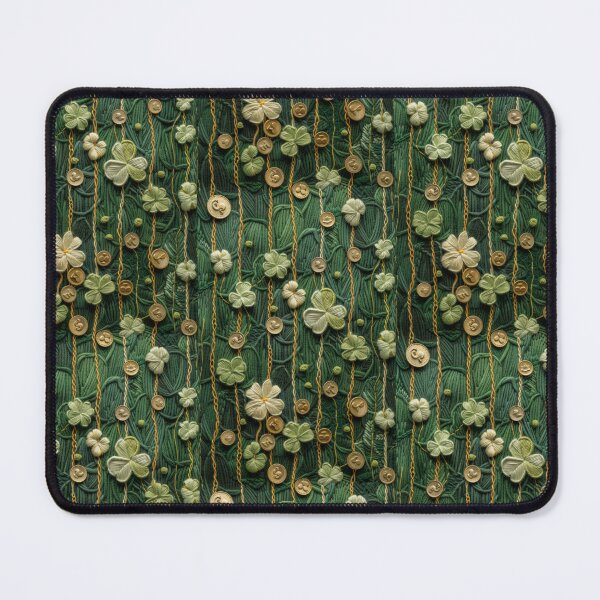 Item preview, Green Clovers and Golden Coins: Needle Felting Art designed and sold by Piotrek0001.