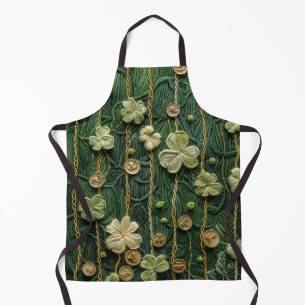 Item preview, Green Clovers and Golden Coins: Needle Felting Art designed and sold by Piotrek0001.