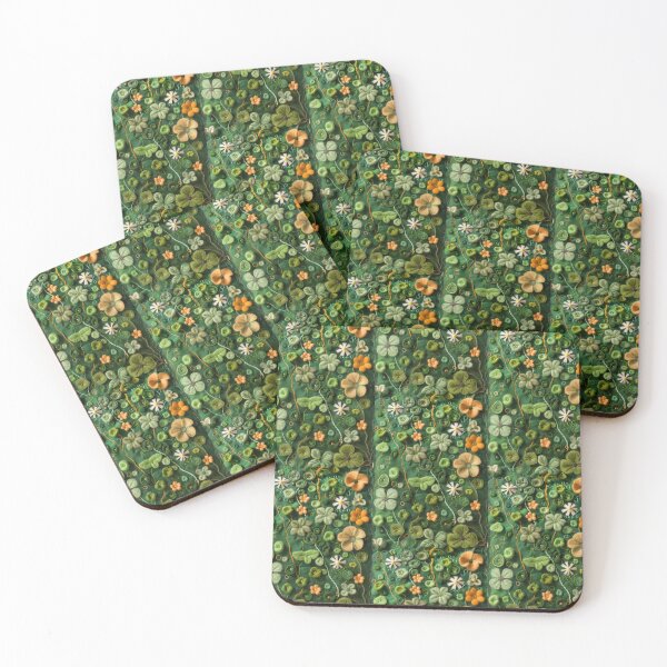 Item preview, Green Clovers and Golden Coins: Needle Felting Art designed and sold by Piotrek0001.