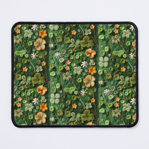 Item preview, Green Clovers and Golden Coins: Needle Felting Art designed and sold by Piotrek0001.