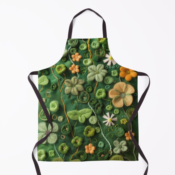 Item preview, Green Clovers and Golden Coins: Needle Felting Art designed and sold by Piotrek0001.