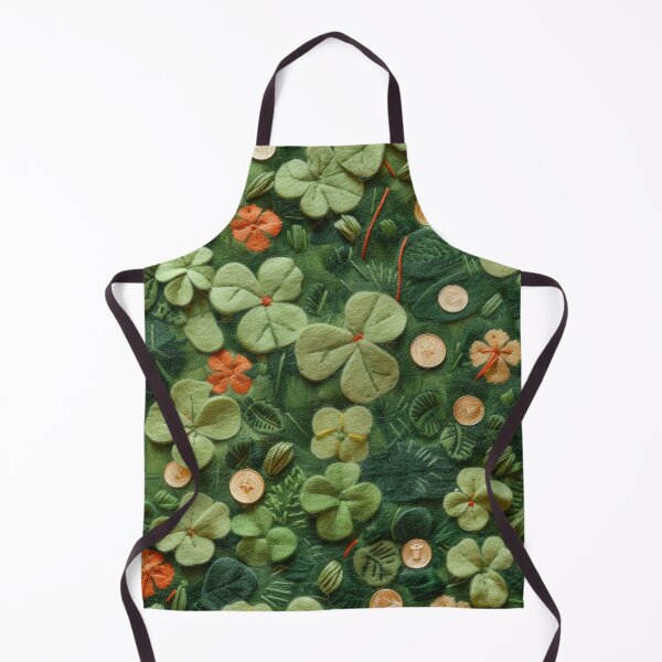 Item preview, Green Clovers and Golden Coins: Needle Felting Art designed and sold by Piotrek0001.