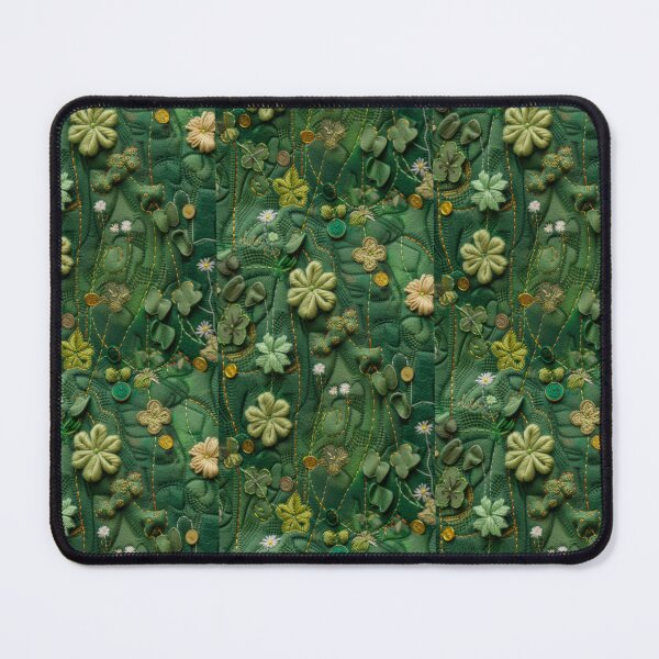 Item preview, Green Clovers and Golden Coins: Needle Felting Art designed and sold by Piotrek0001.