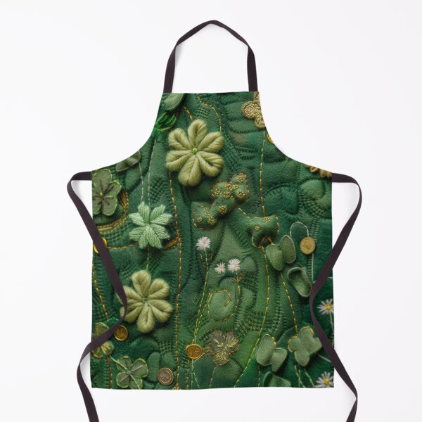 Item preview, Green Clovers and Golden Coins: Needle Felting Art designed and sold by Piotrek0001.