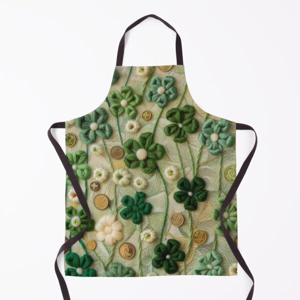 Item preview, Green Clovers and Golden Coins: Needle Felting Art designed and sold by Piotrek0001.