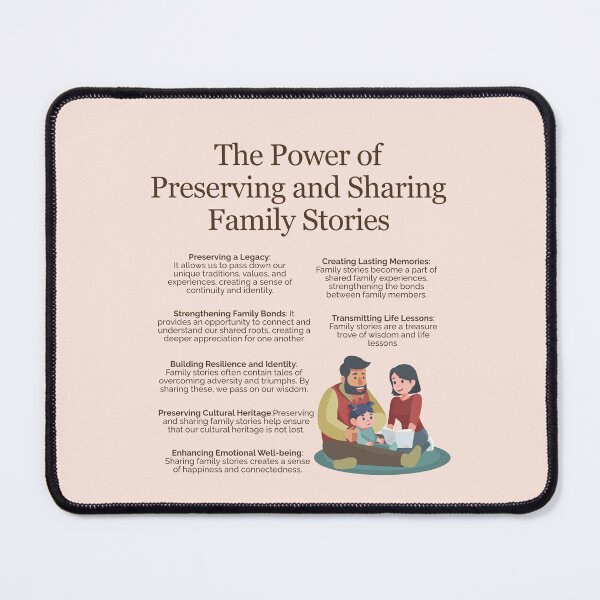 Item preview, The Power of Preserving and Sharing Family Stories designed and sold by TheFocusedShop.