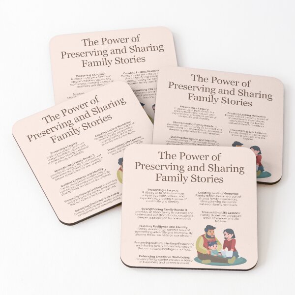Item preview, The Power of Preserving and Sharing Family Stories designed and sold by TheFocusedShop.