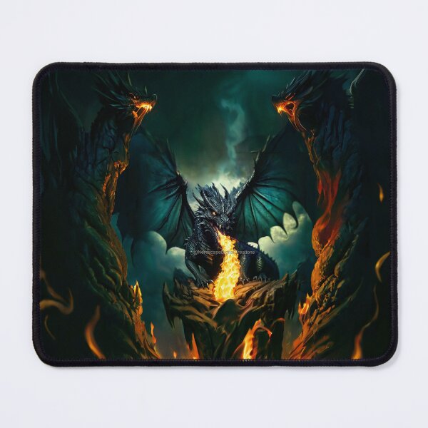 Item preview, Fire Breathing Dragon designed and sold by NerdscapeDC.