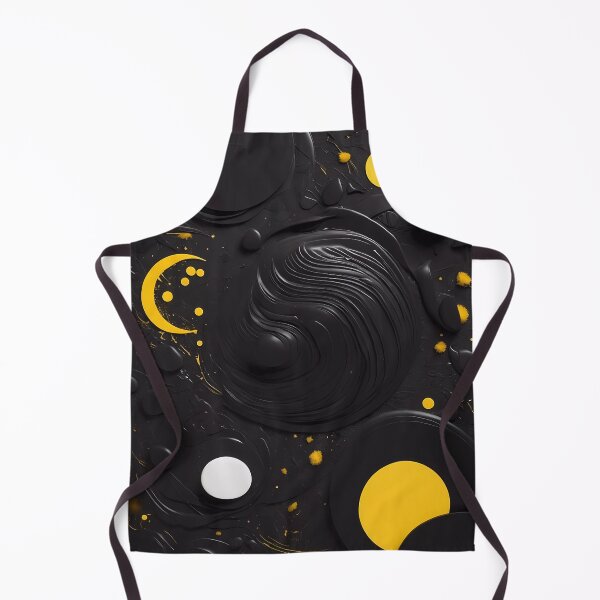 Item preview, Abstract Celestial Play: Monochrome Whorls and Solar Splashes designed and sold by Vitalka-uk.