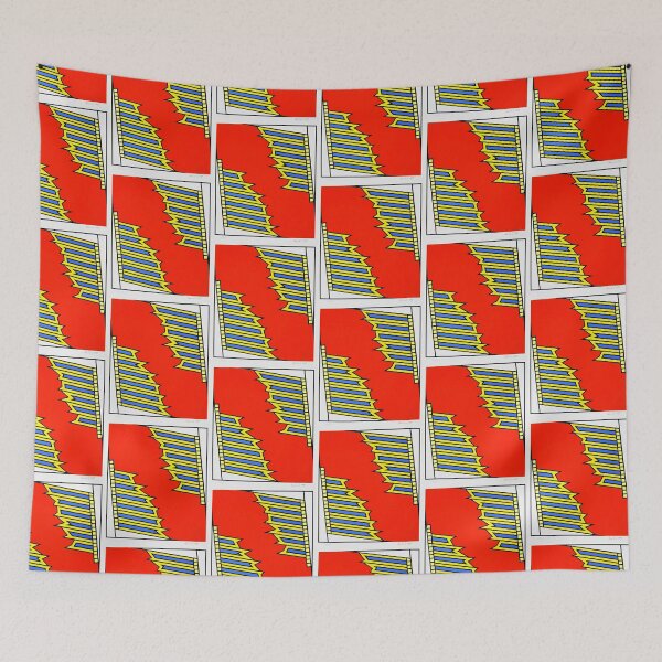 Item preview, Art By Nicholas Krushenick, 1929-1999, Usa, Op art designed and sold by Bob-Studio.