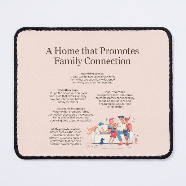 Item preview, A Home that Promotes Family Connection designed and sold by TFHStore.