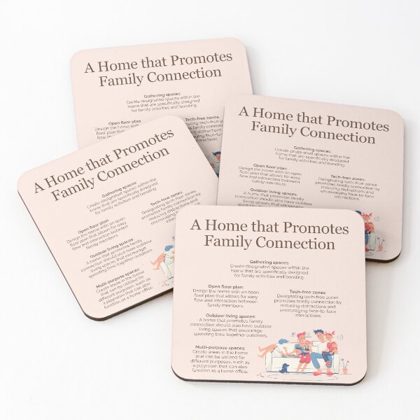 Item preview, A Home that Promotes Family Connection designed and sold by TFHStore.