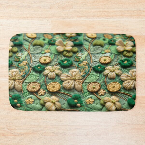 Item preview, Green Clovers and Golden Coins: Needle Felting Art designed and sold by Piotrek0001.