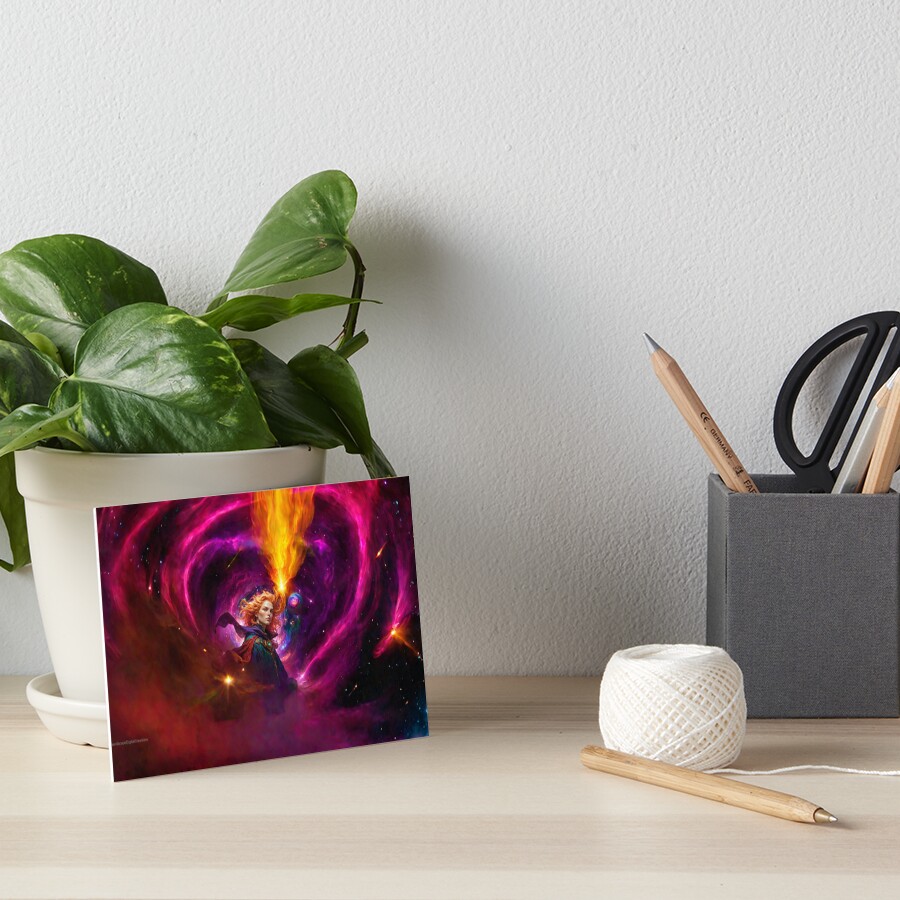 Item preview, Art Board Print designed and sold by NerdscapeDC.