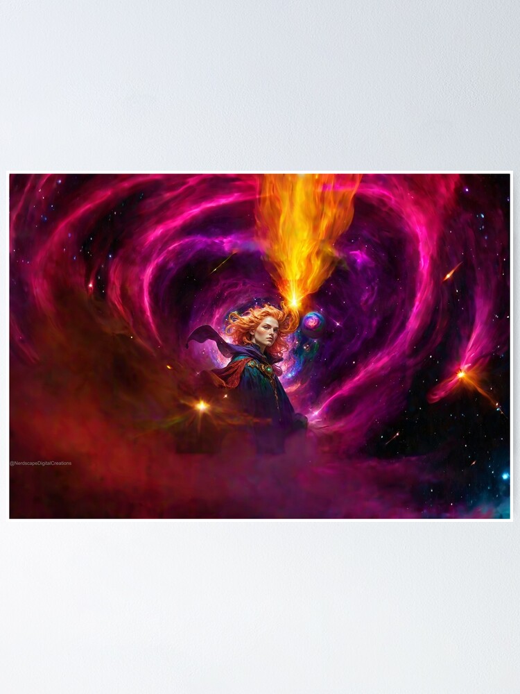 Thumbnail 1 von 3, Poster, Magi In Space designt und verkauft von NerdscapeDC.