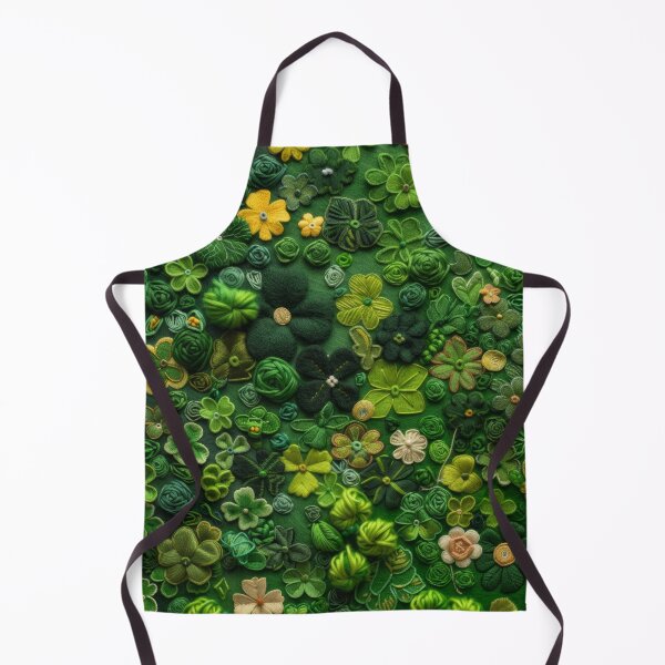 Item preview, Green Clovers and Golden Coins: Needle Felting Art designed and sold by Piotrek0001.