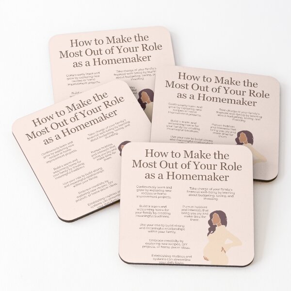 Item preview, How to Make the Most Out of Your Role as a Homemaker designed and sold by TFHStore.