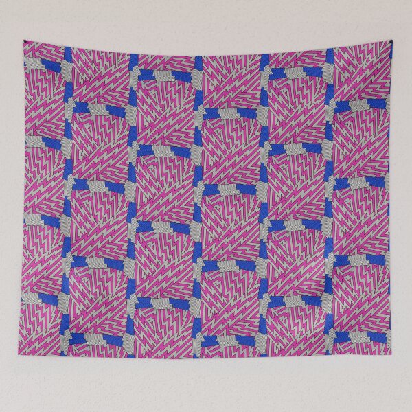 Item preview, Art By Nicholas Krushenick, 1929-1999, Usa, Op art designed and sold by Bob-Studio.