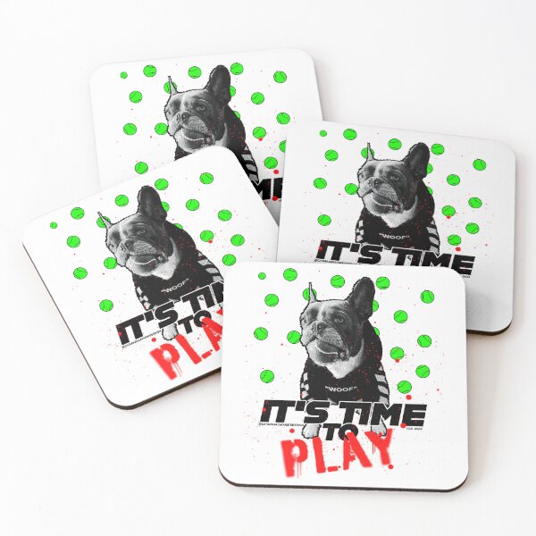 Item preview, It's time to play designed and sold by Frenchie Fever.