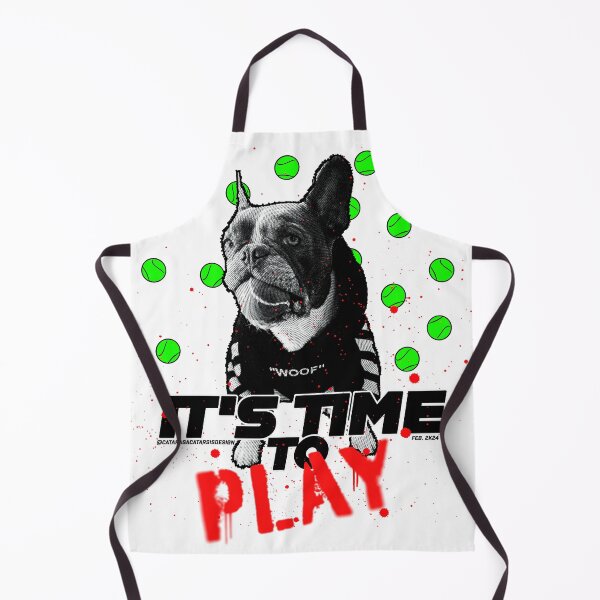Item preview, It's time to play designed and sold by Frenchie Fever.
