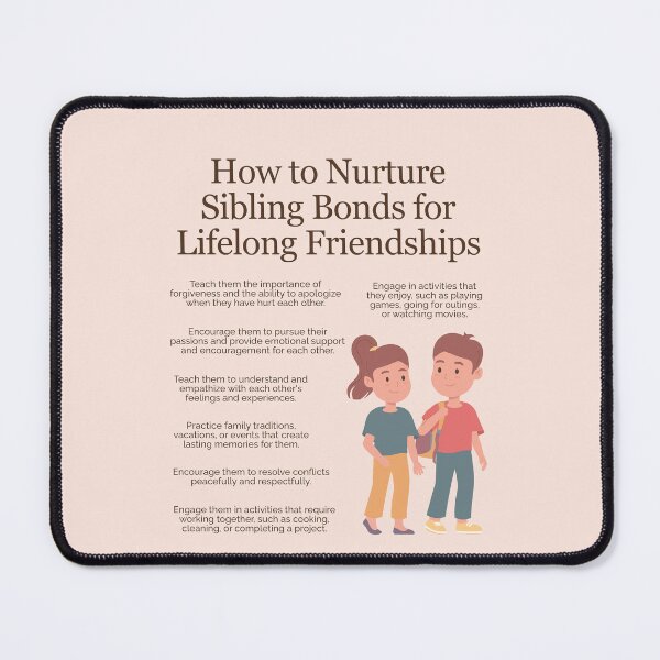 Item preview, How to Nurture Sibling Bonds for Lifelong Friendships designed and sold by TheFocusedShop.