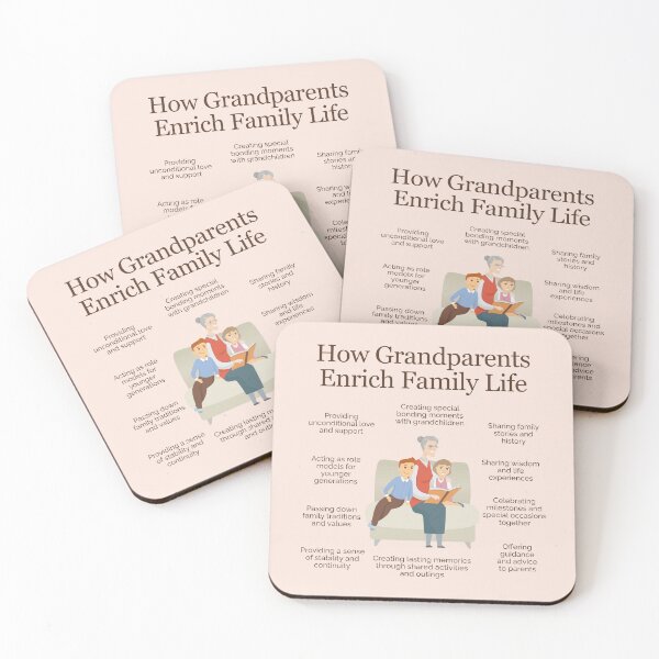 Item preview, How Grandparents Enrich Family Life designed and sold by TheFocusedShop.