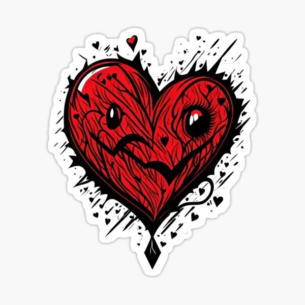 Item preview, Cute Graffiti Heart designed and sold by Digiheart.