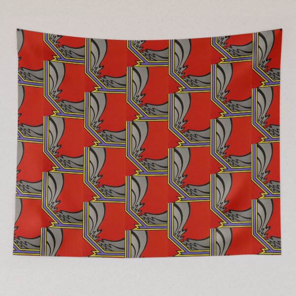 Item preview, Art By Nicholas Krushenick, 1929-1999, Usa, Op art designed and sold by Bob-Studio.