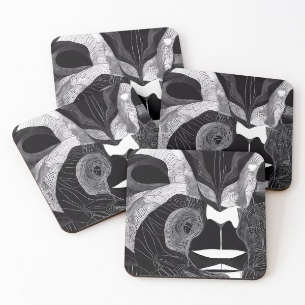 Item preview, Mystique of the Mind: A Monochrome Rorschach Exploration designed and sold by Vitalka-uk.