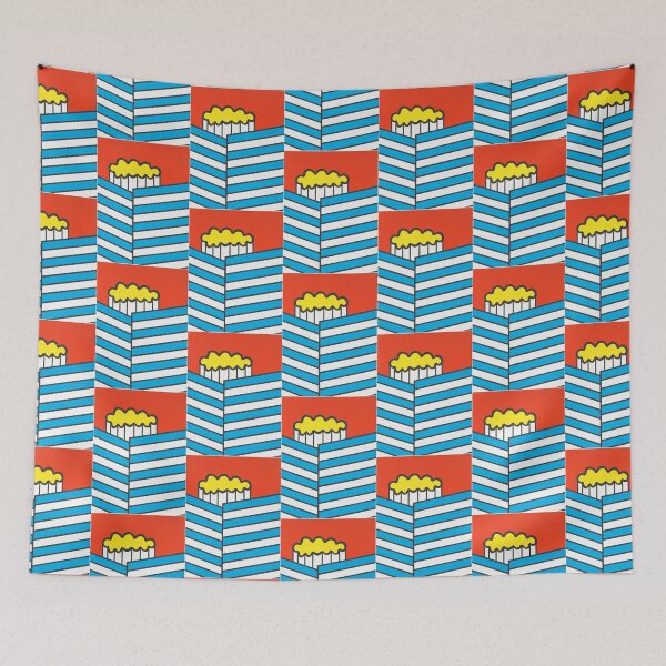 Item preview, Art By Nicholas Krushenick, 1929-1999, Usa, Op art designed and sold by Bob-Studio.