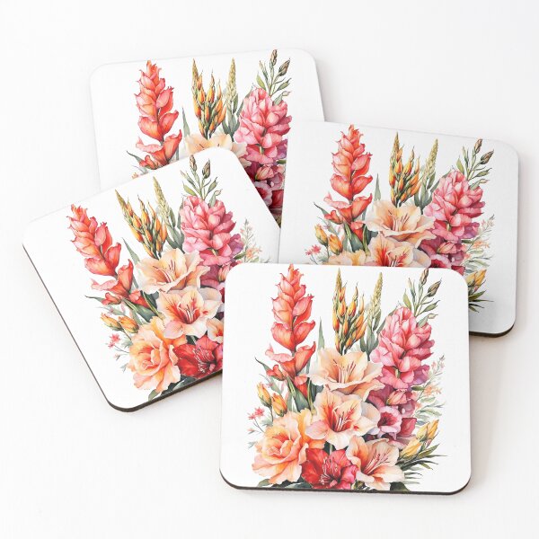 Item preview, Blossoms of Exotic Splendor : Gladiolus, Proteas, Birds of Paradise designed and sold by Chicandcool.