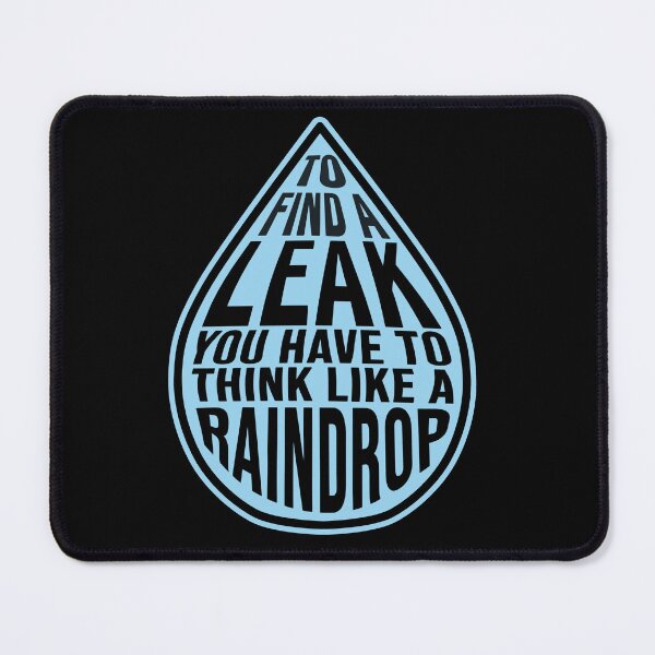Item preview, Funny construction phrase to find a leak raindrop designed and sold by DisenyosDeMike.