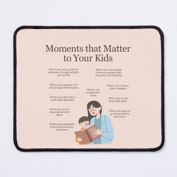 Item preview, Moments that Matter to Your Kids designed and sold by TheFocusedShop.