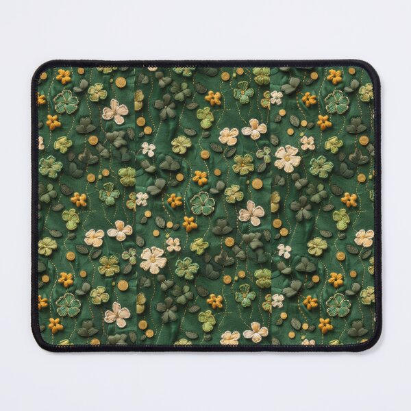 Item preview, Green Clovers and Golden Coins: Needle Felting Art designed and sold by Piotrek0001.