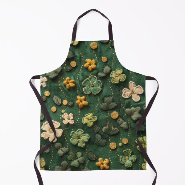 Item preview, Green Clovers and Golden Coins: Needle Felting Art designed and sold by Piotrek0001.