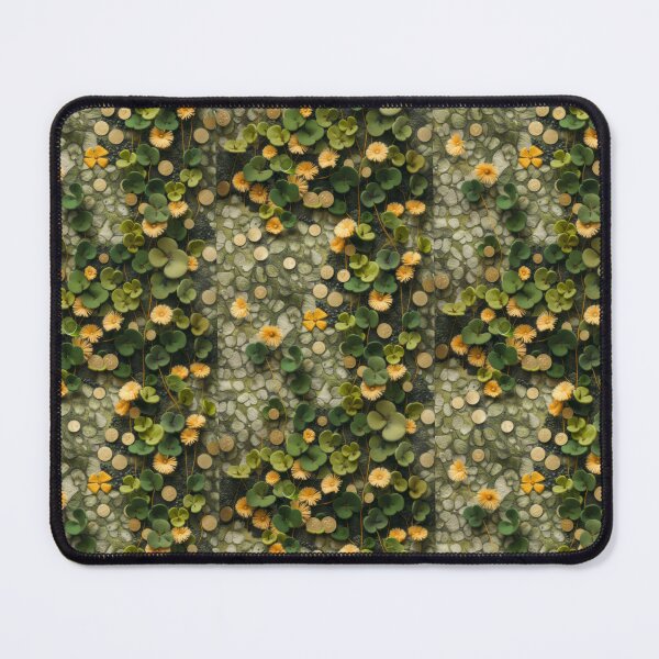 Item preview, Green Clovers and Golden Coins: Needle Felting Art designed and sold by Piotrek0001.