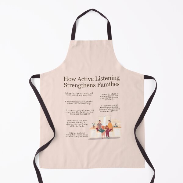 Item preview, How Active Listening Strengthens Families designed and sold by TFHStore.