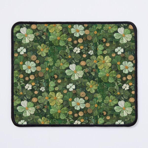 Item preview, Green Clovers and Golden Coins: Needle Felting Art designed and sold by Piotrek0001.