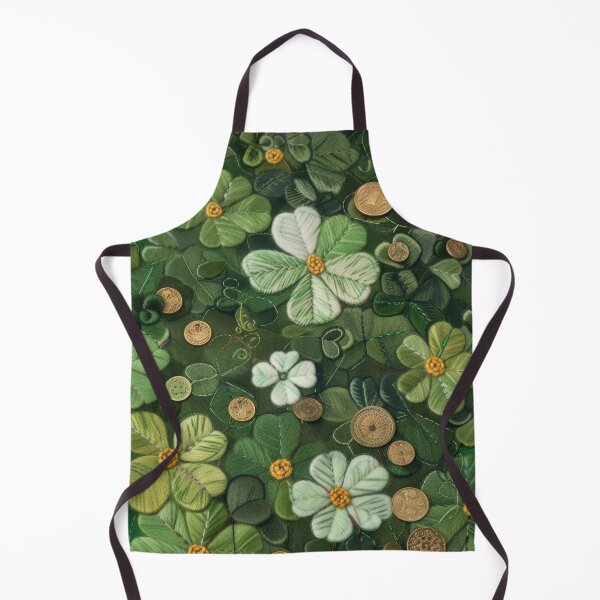 Item preview, Green Clovers and Golden Coins: Needle Felting Art designed and sold by Piotrek0001.