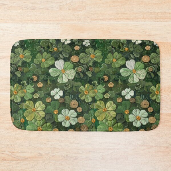 Item preview, Green Clovers and Golden Coins: Needle Felting Art designed and sold by Piotrek0001.