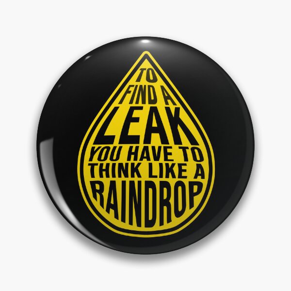 Item preview, Funny construction phrase to find a leak raindrop designed and sold by DisenyosDeMike.