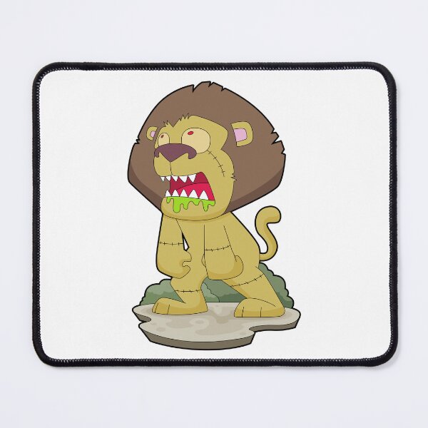 Item preview, Lion Halloween Zombie designed and sold by Snabdesign84.
