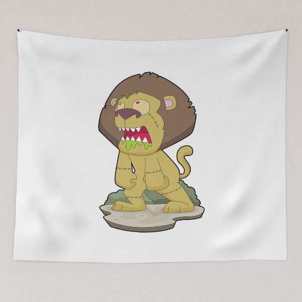 Item preview, Lion Halloween Zombie designed and sold by Snabdesign84.