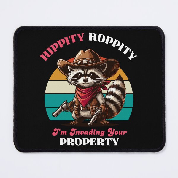 Item preview, Hippity Hoppity I'm Invading Your Property designed and sold by Kawaii-n-Spice.