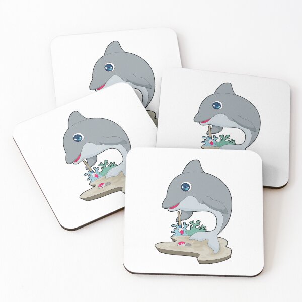 Item preview, Dolphin Painter Paintbrush Painting designed and sold by Snabdesign84.