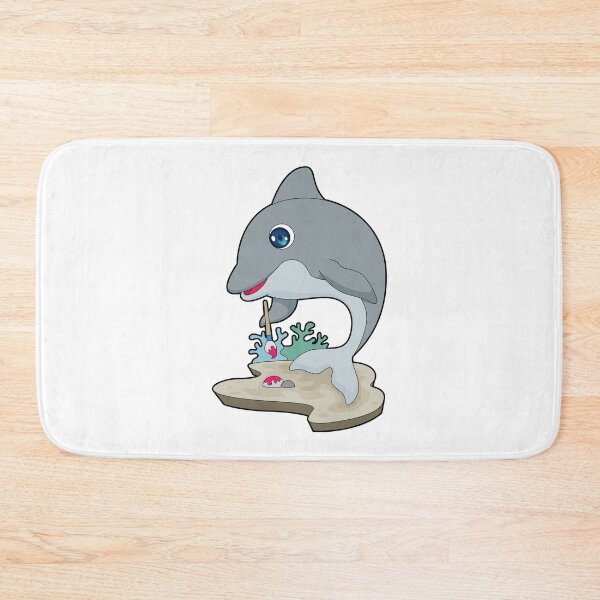 Item preview, Dolphin Painter Paintbrush Painting designed and sold by Snabdesign84.