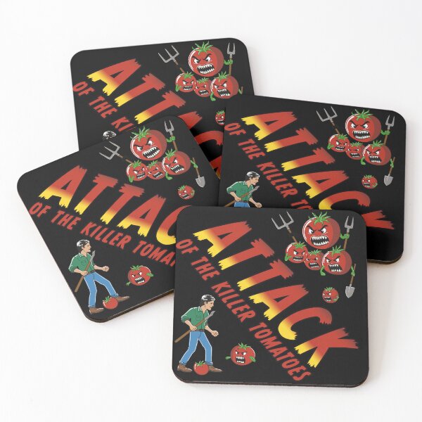 Item preview, Attack of the Killer Tomatoes designed and sold by ChunkByChunk.