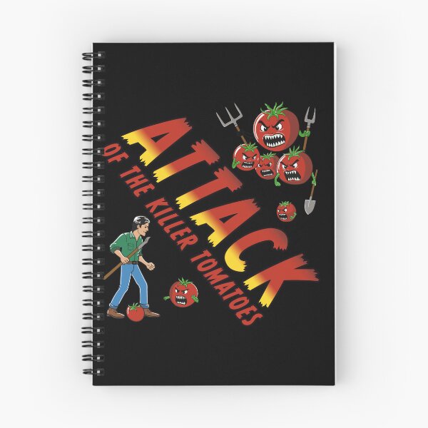 Item preview, Attack of the Killer Tomatoes designed and sold by ChunkByChunk.