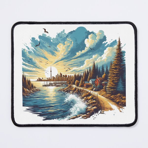 Item preview, Port Severn to Port Elgin, aiming towards the city of Toronto from Fullers Bay designed and sold by PaintMeWorld.